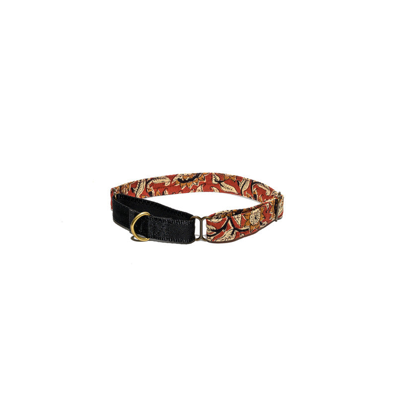 Kalamkari Fabric Martingale Collar