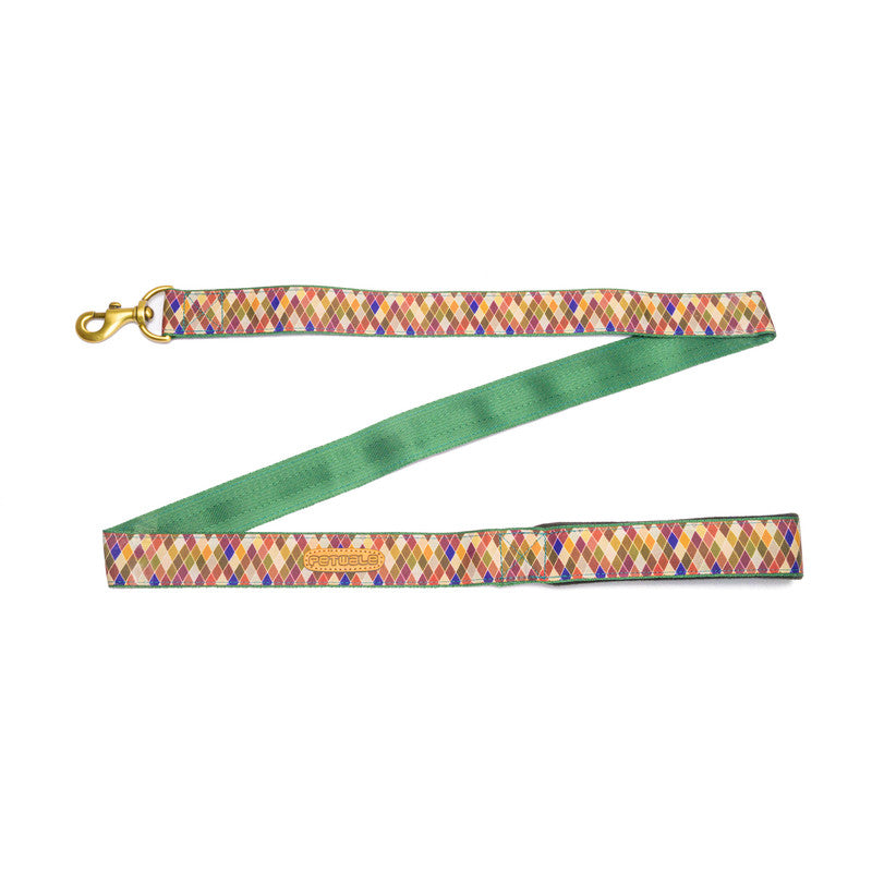 Diamond Nylon Leash with padded handle