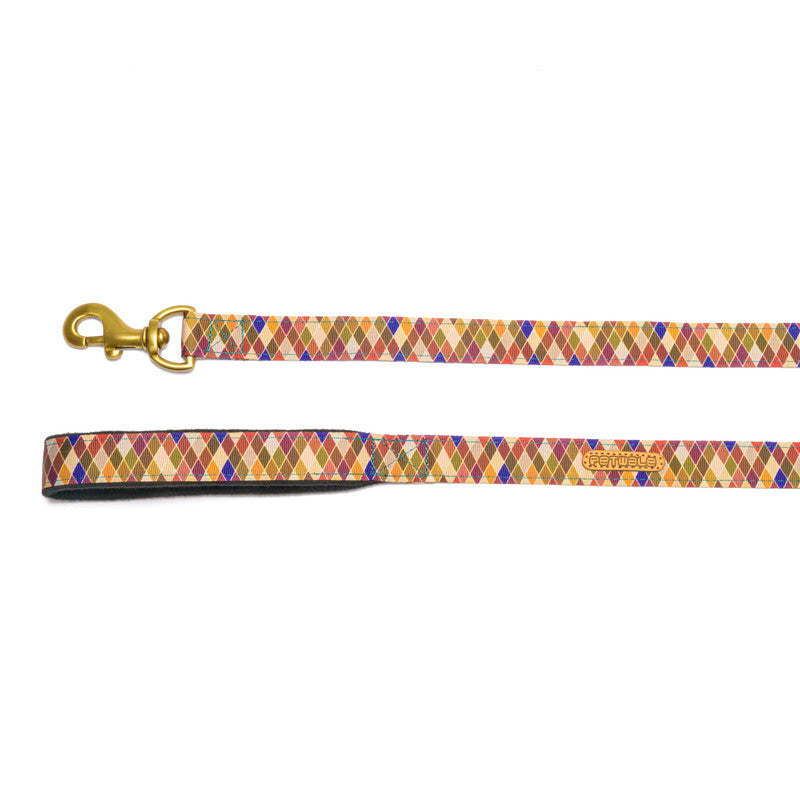 Diamond Nylon Leash with padded handle