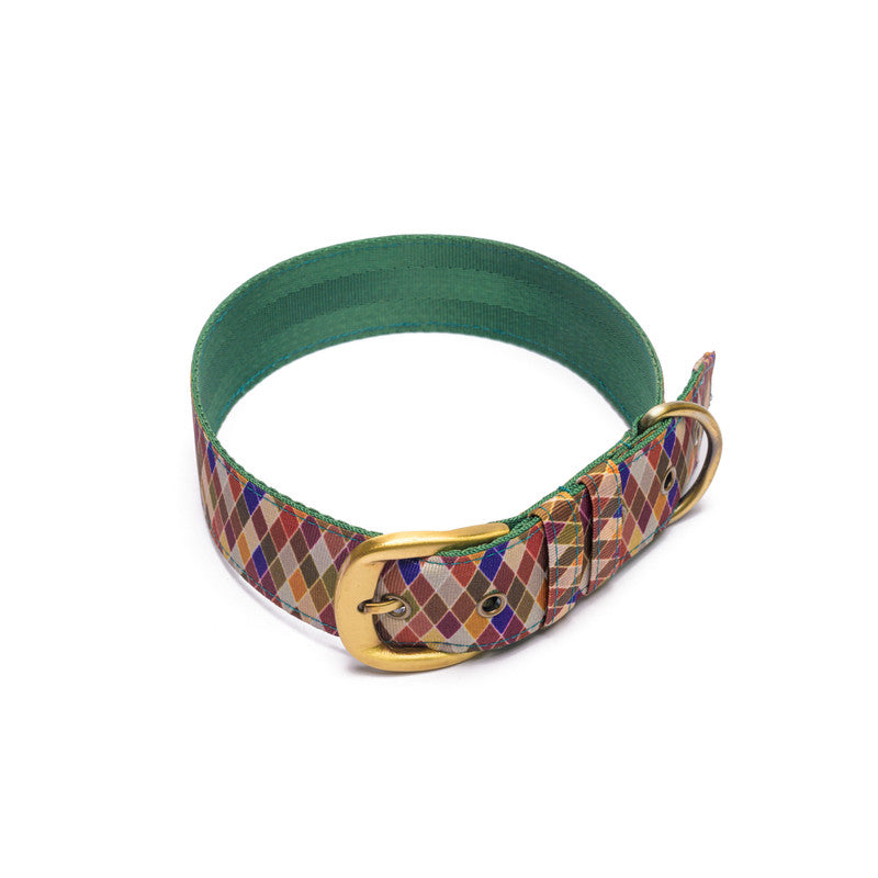 Diamond Nylon Belt Collar
