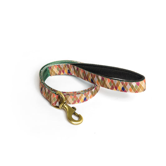 Diamond Nylon Leash with padded handle