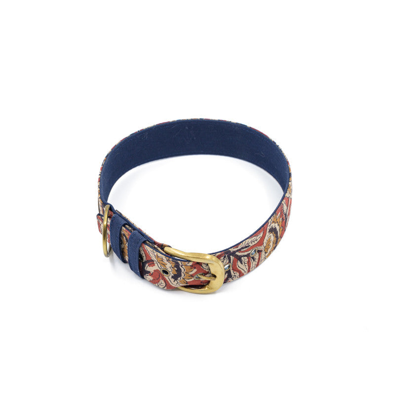 Kalamkari Fabric Belt Collar