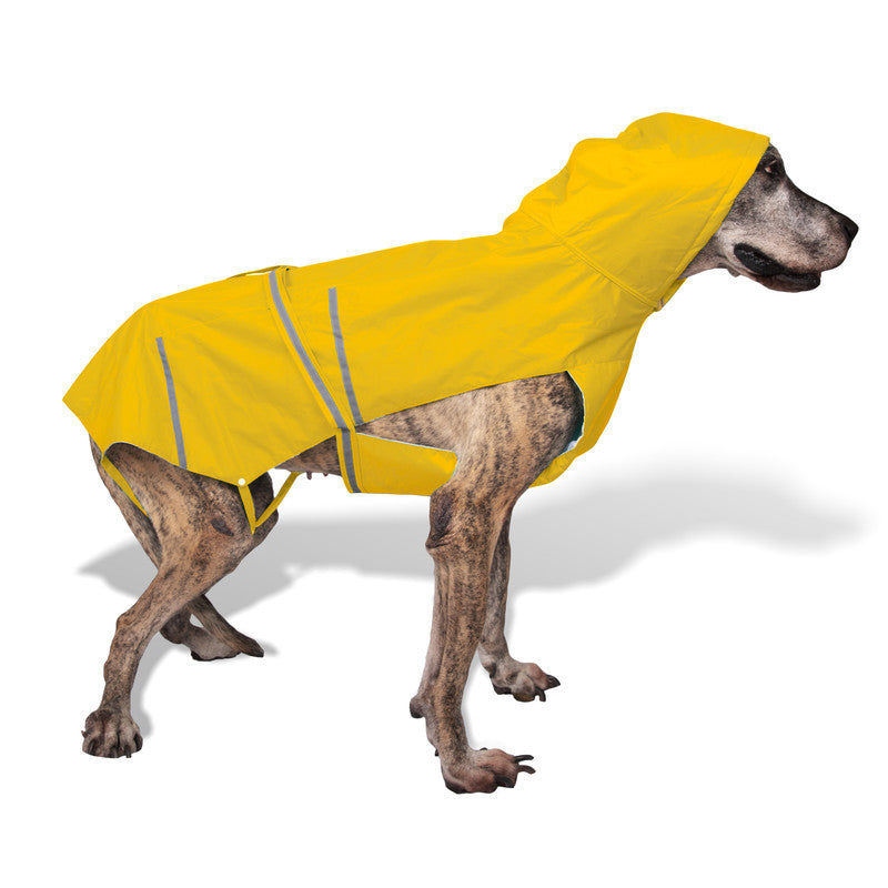 Yellow Raincoats with Reflective Strips
