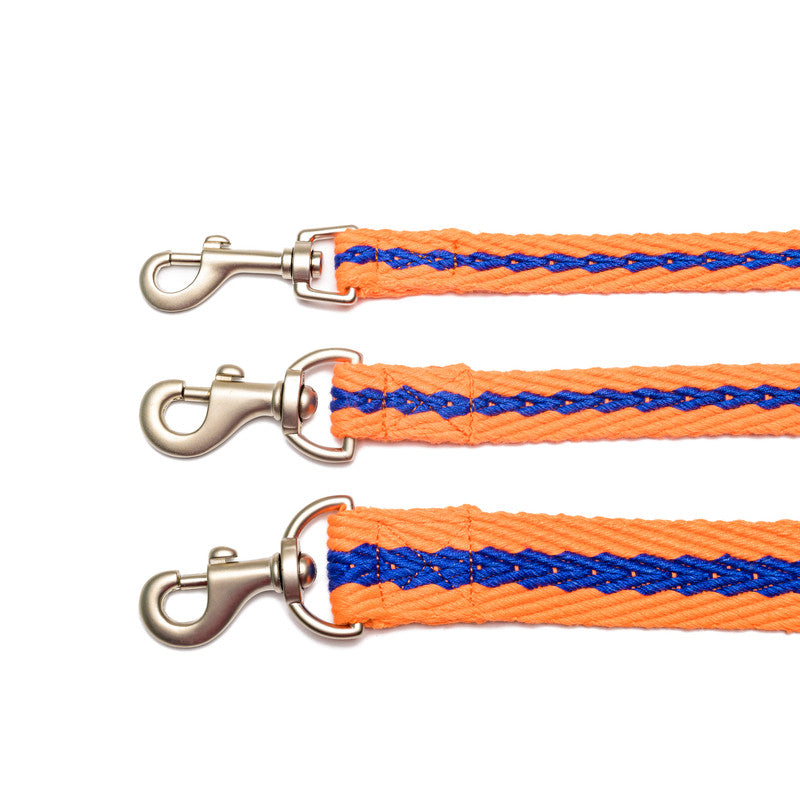 Cotton Orange Leash with padded handle
