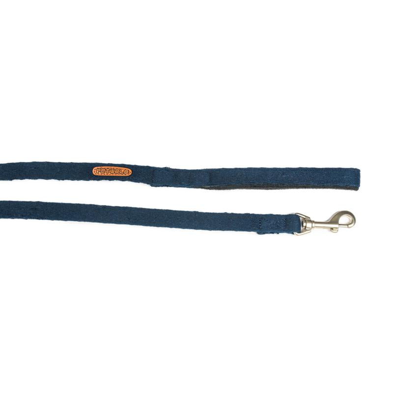 Cotton Blue Leash with padded handle