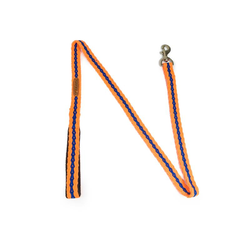 Cotton Orange Leash with padded handle