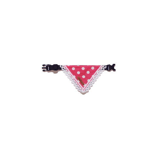 Pink Polka Bandana for Dogs