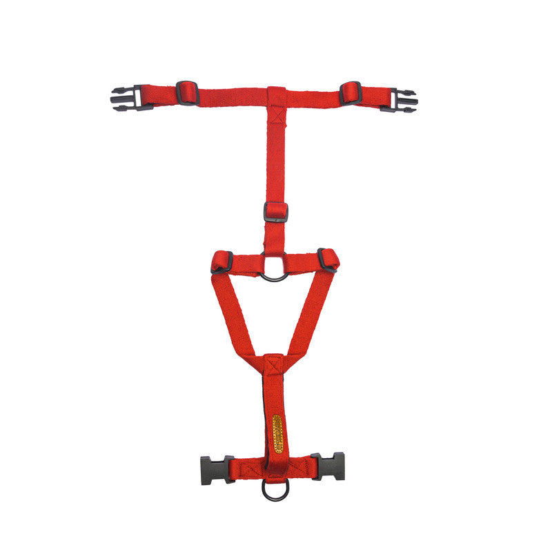 Red Cotton H-Harness