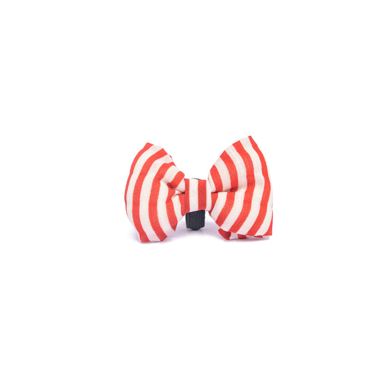 Red Stripes Bow-tie