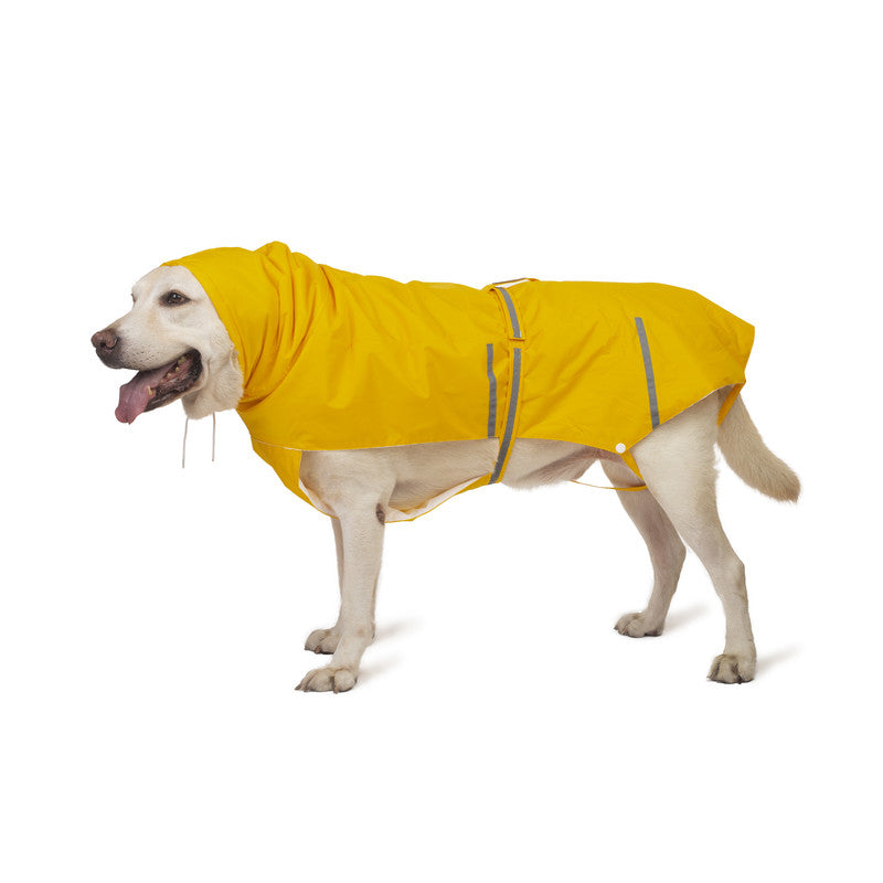 Yellow Raincoats with Reflective Strips