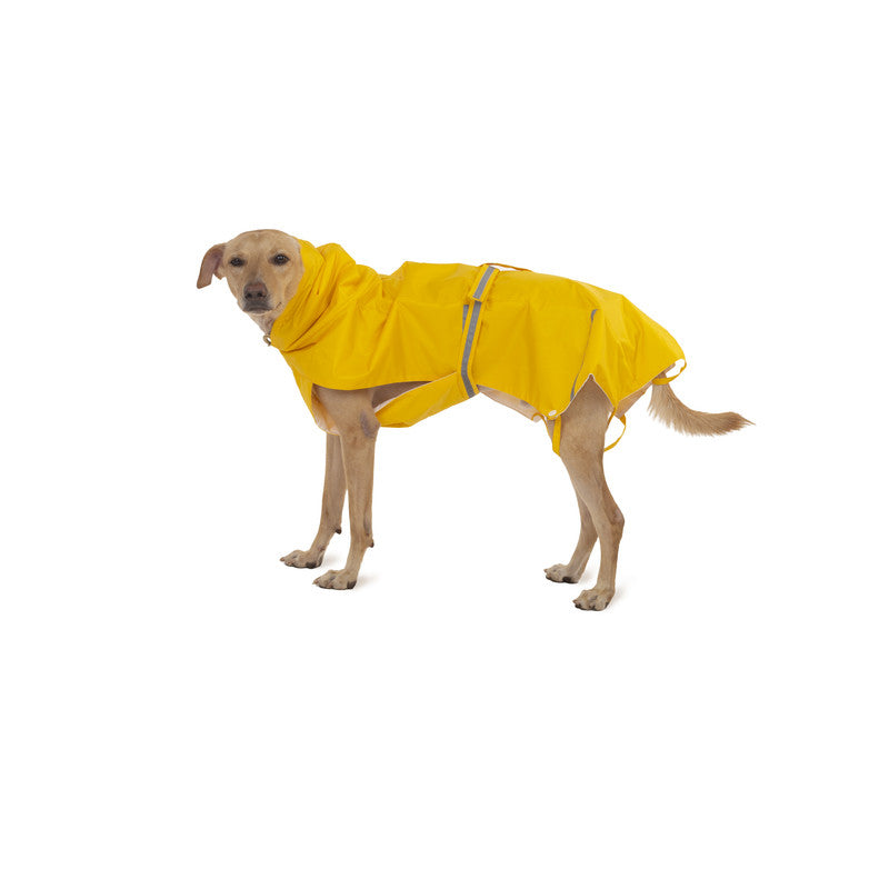 Yellow Raincoats with Reflective Strips
